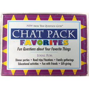 Chat Pack Favorites Fun Questions about Your Favorite Things Game
